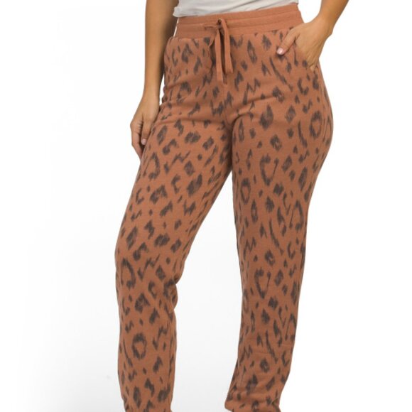 NEW MICHAEL STARS Made In Usa Ray Relaxed Jogger Pants TERRA for women 166mn - Picture 2 of 8